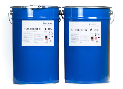 Двухкомпонентная полиуретановая смола WATERPROOF 2K
